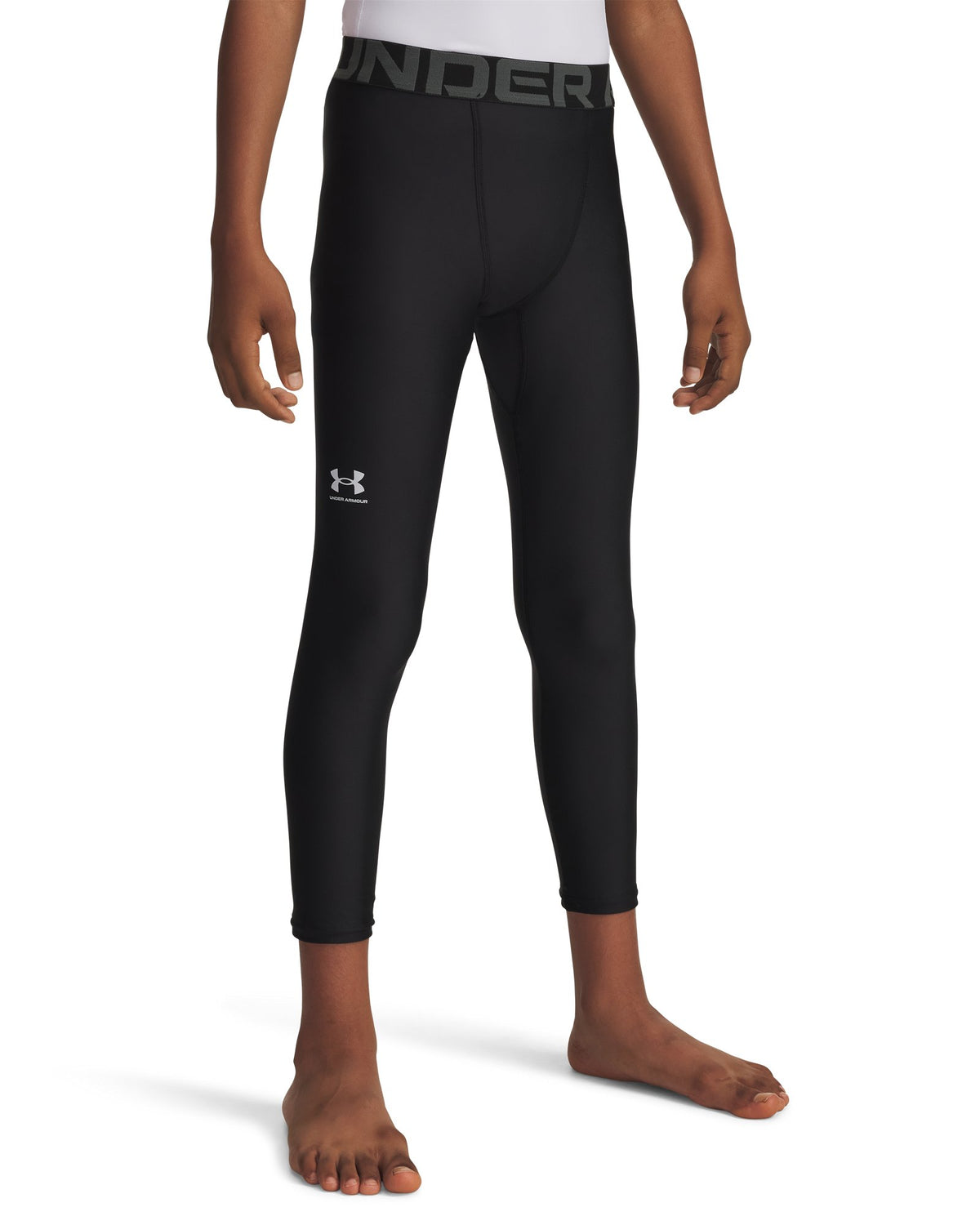 HeatGear® Armour Boys' Leggings - White