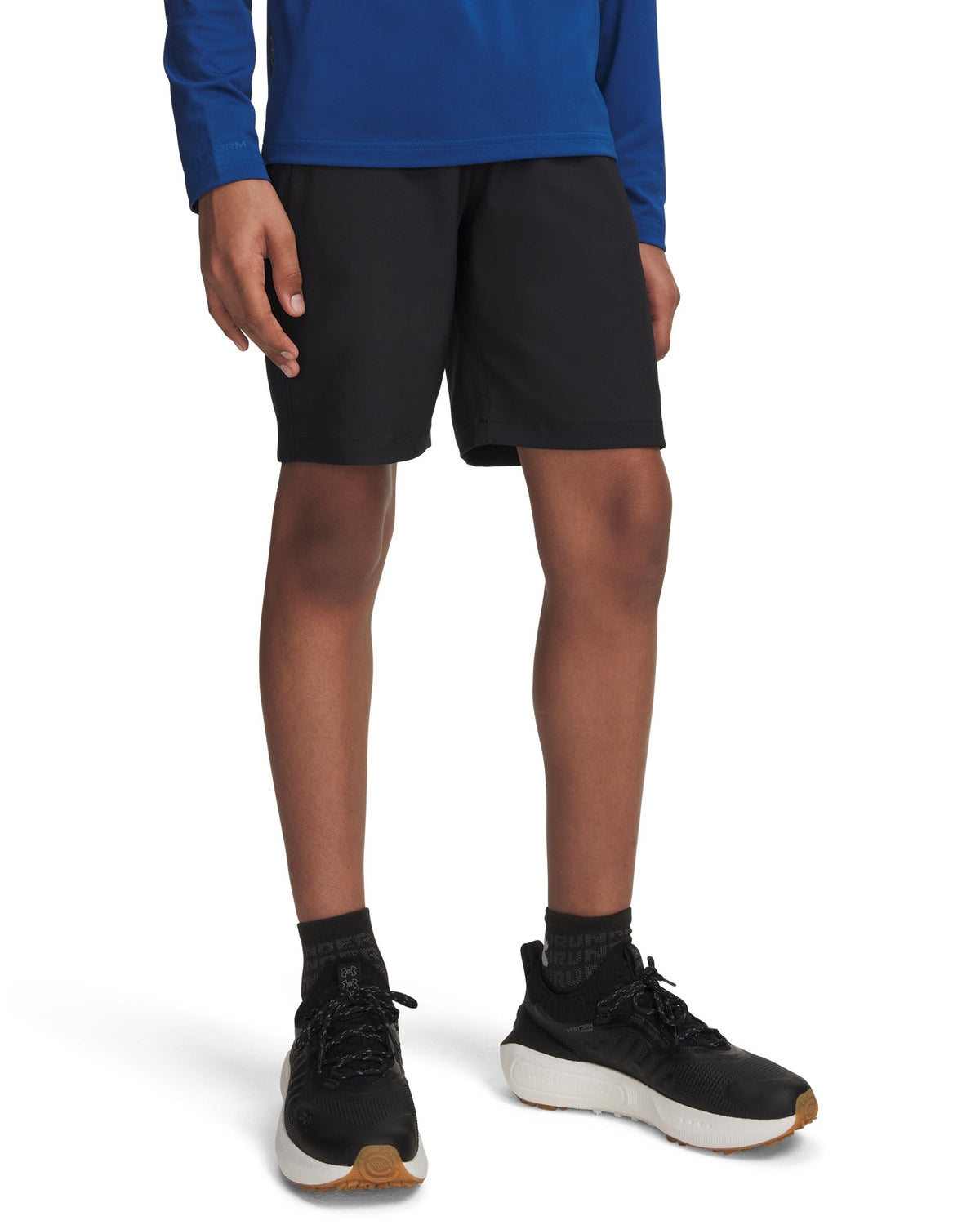UA Matchplay Boys' Shorts - Brown