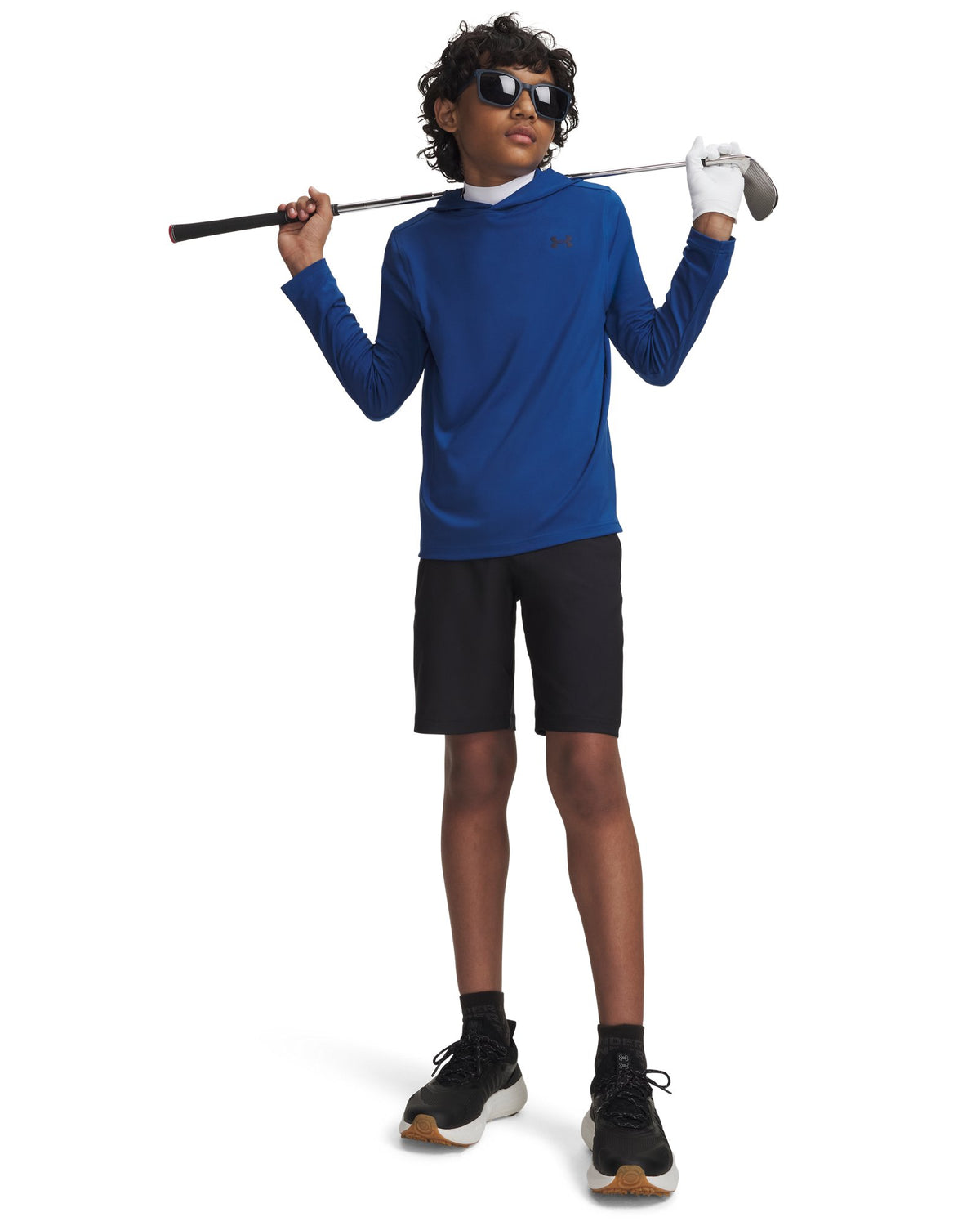 UA Matchplay Boys' Shorts - Brown