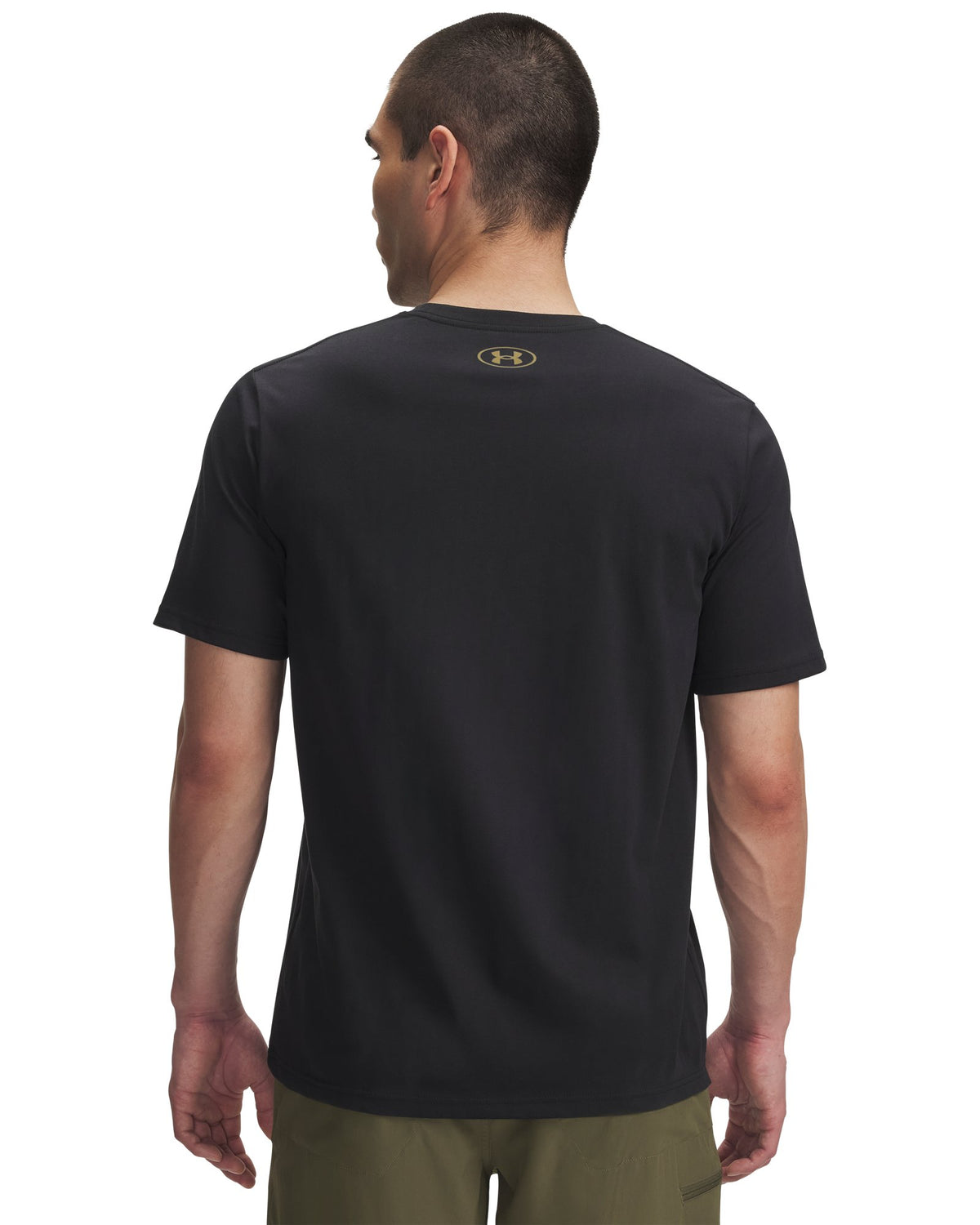 UA Stacked Logo Fill Men's T-Shirt - Black