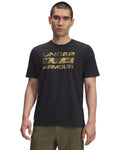 UA Stacked Logo Fill Men's T-Shirt - Black