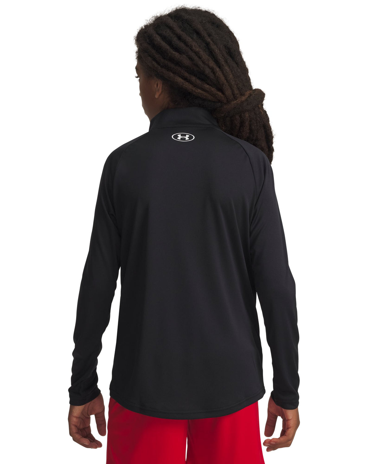 UA Tech™ 2.0 Boys' ½ Zip - Black