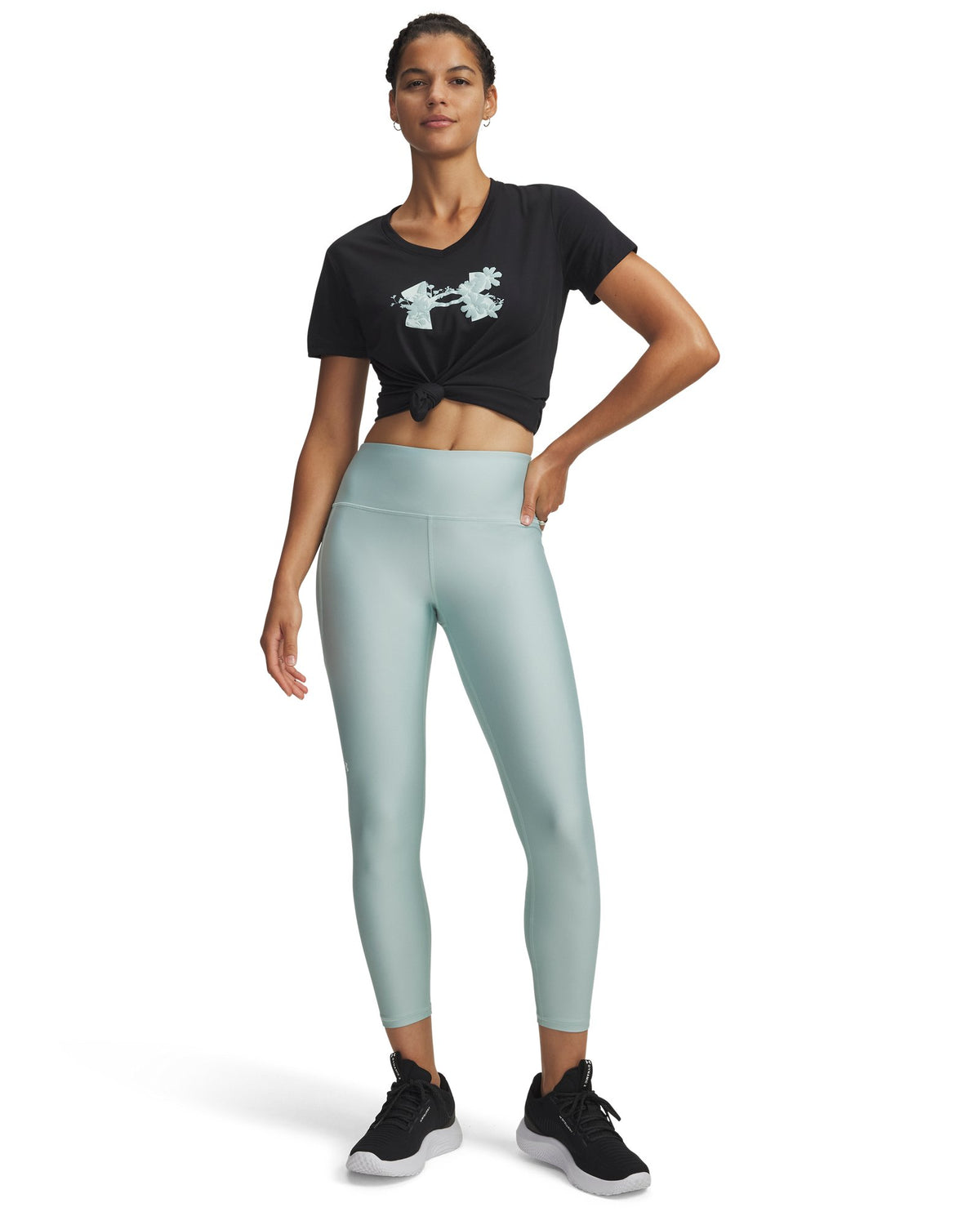 UA Tech Women's Ankle Leggings - Green