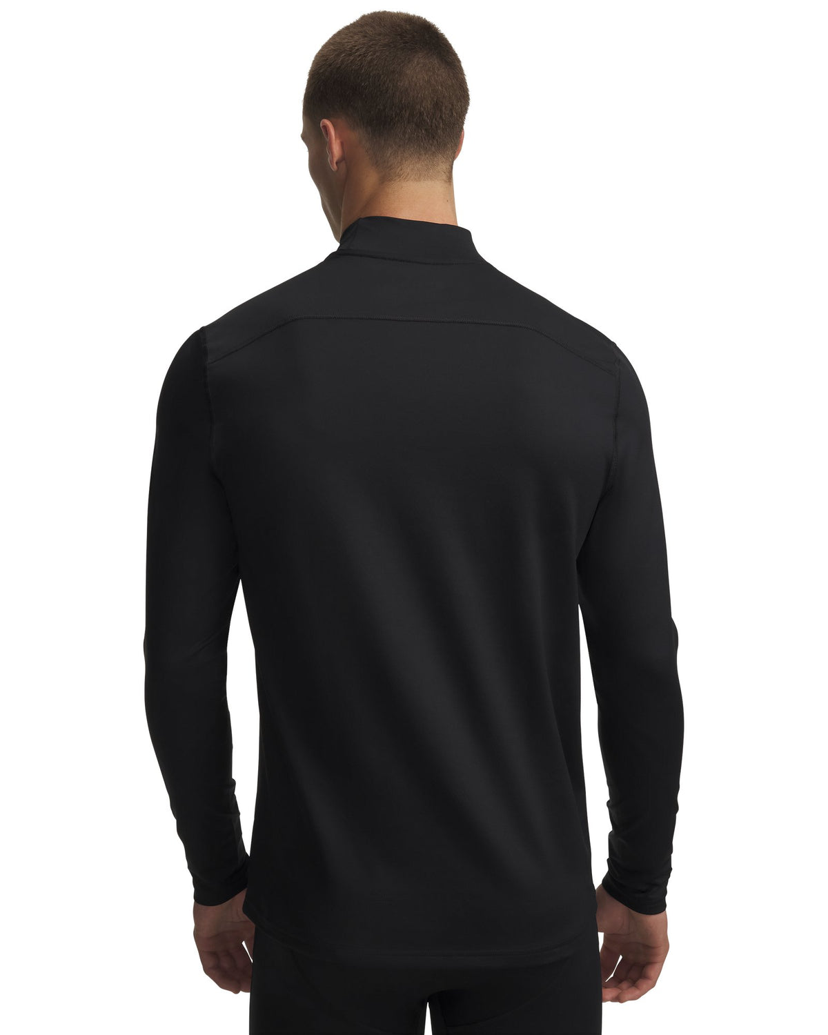 UA Tactical ColdGear® Infrared Men's Base Mock - Black