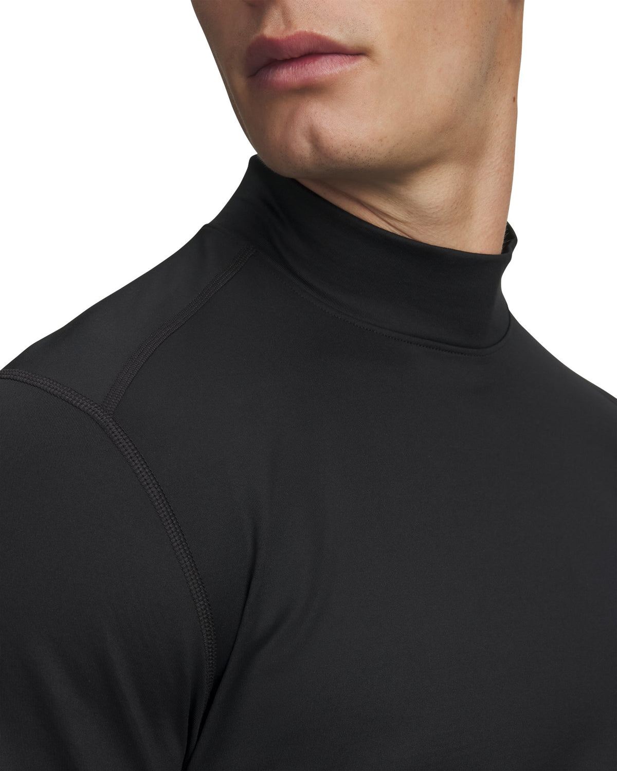 UA Tactical ColdGear® Infrared Men's Base Mock - Black