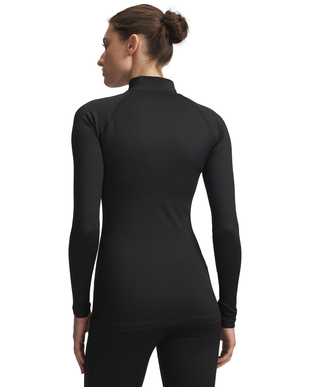 UA Tactical ColdGear® Infrared Women's Base Mock - Black