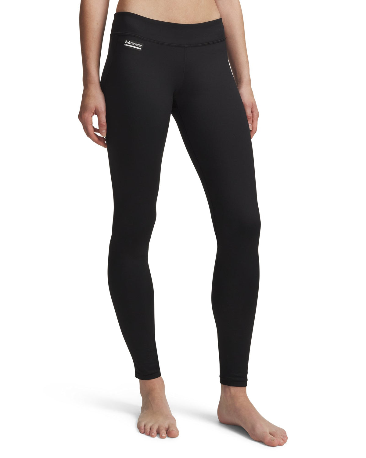 UA Tactical ColdGear® Infrared Women's Base Leggings - Black
