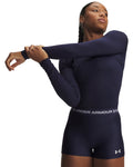 HeatGear® Compression Women's Long Sleeve - Blue