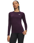 HeatGear® Compression Women's Long Sleeve - Purple
