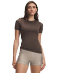 HeatGear® Women's Compression Short Sleeve - Brown
