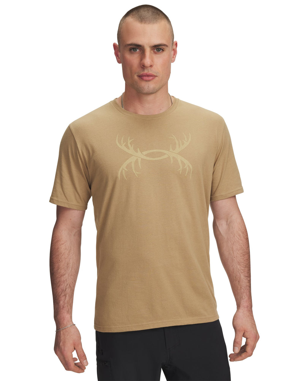UA Antler Logo Men's T-Shirt - Brown