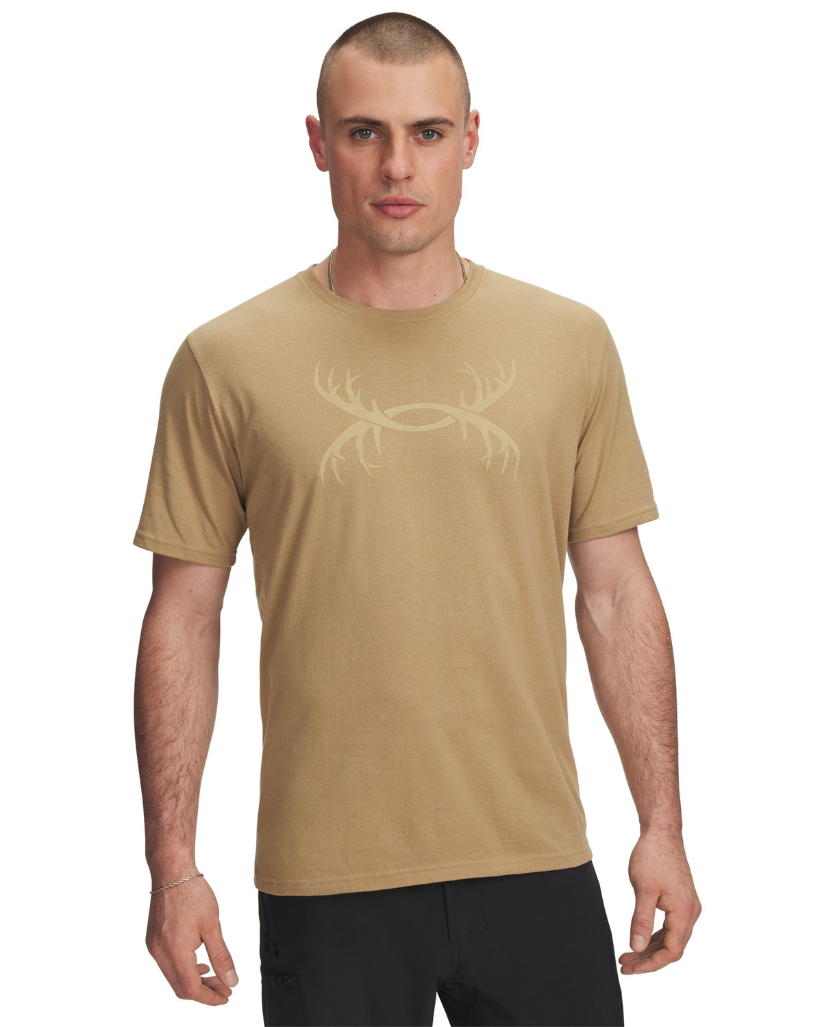 UA Antler Logo Men's T-Shirt - Brown