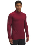ColdGear® Fitted Men's Mock - Red
