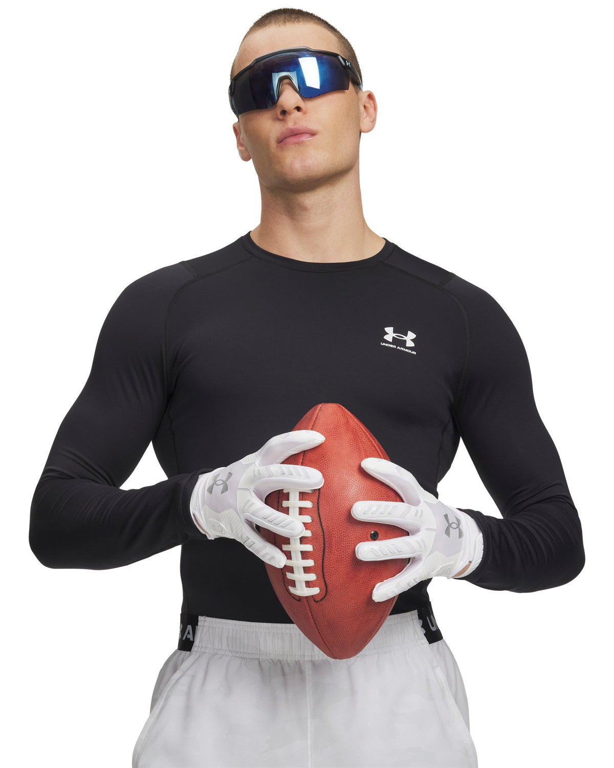 ColdGear® Fitted Men's Crew - Black