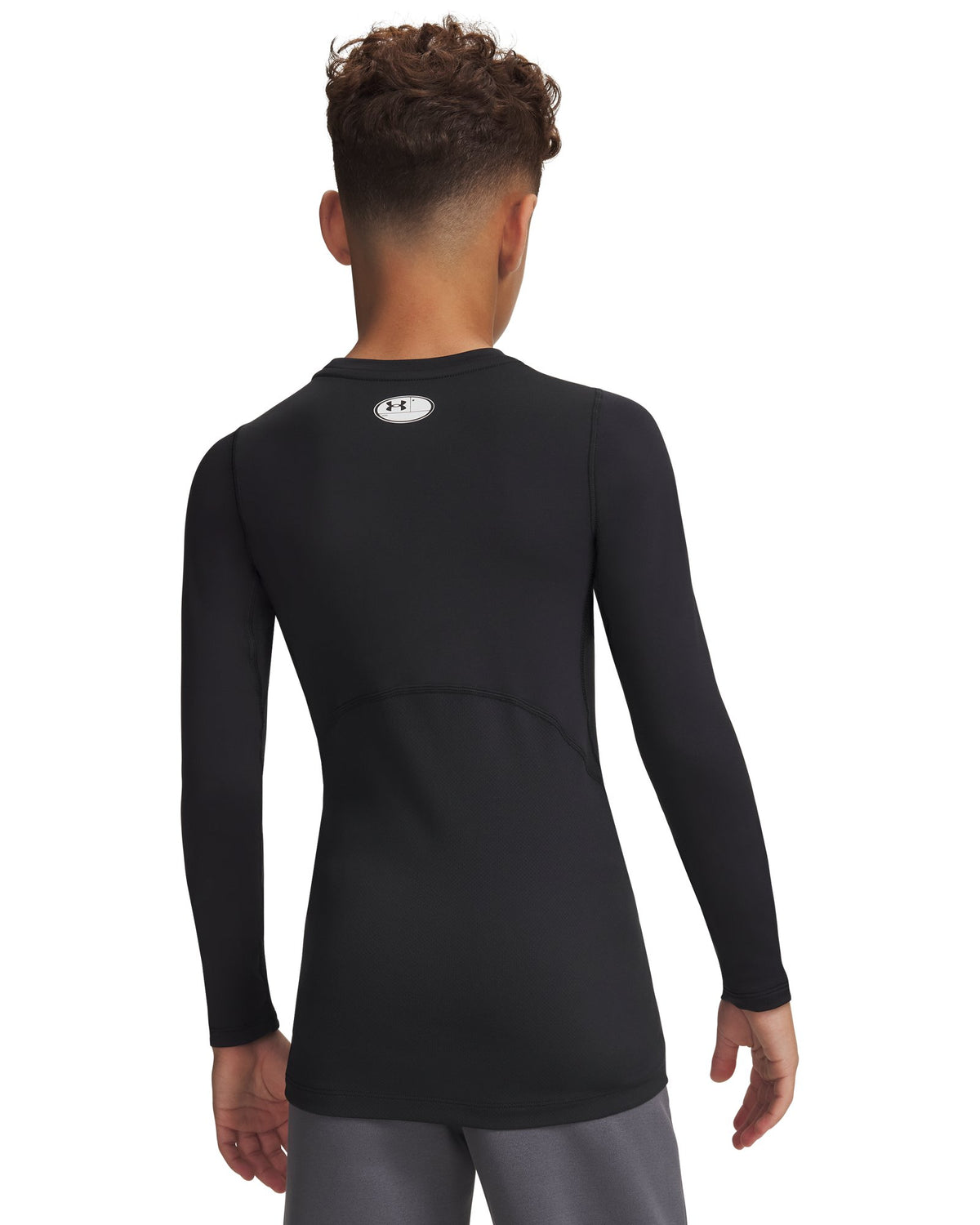 ColdGear® Boys' Long Sleeve - Black