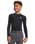 ColdGear® Boys' Long Sleeve - Black