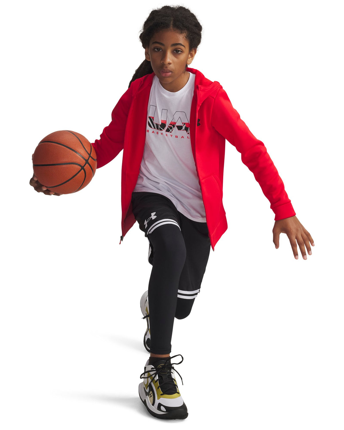ColdGear® Boys' Leggings - Black