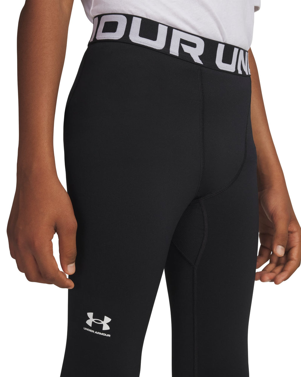 ColdGear® Boys' Leggings - Black
