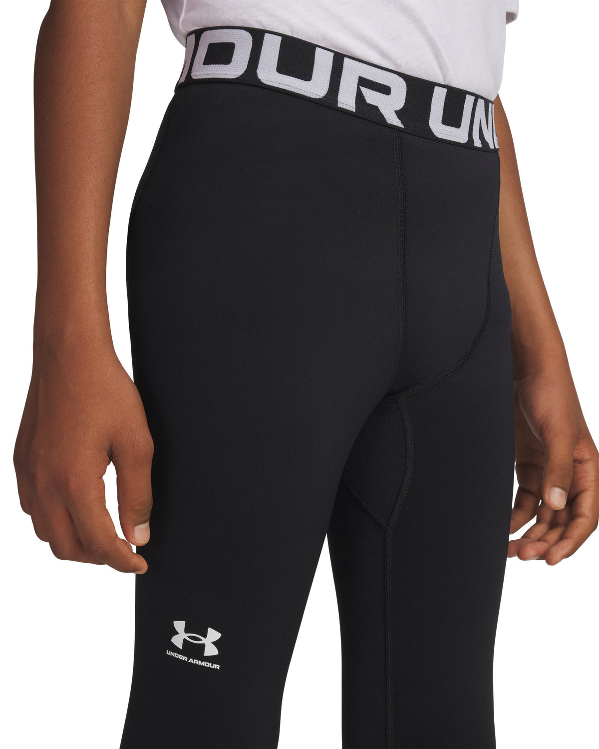 ColdGear® Boys' Leggings - Black