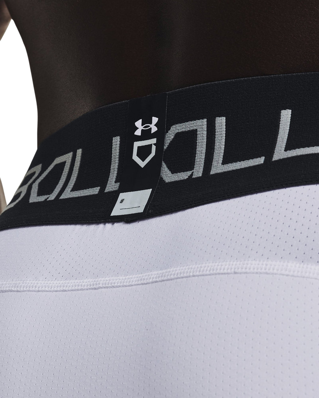 UA Utility Pro Men's Sliding Shorts - White