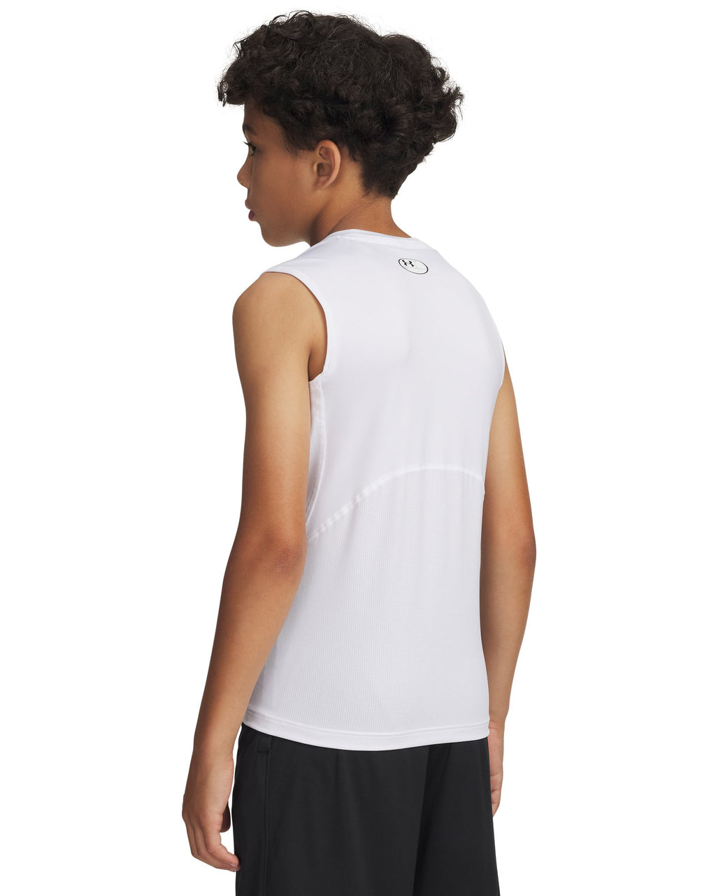 HeatGear® Boys' Sleeveless - Black
