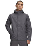 UA Stormproof Lined Men's Rain Jacket - Gray