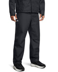 UA Stormproof Lined Men's Rain Pants - Black