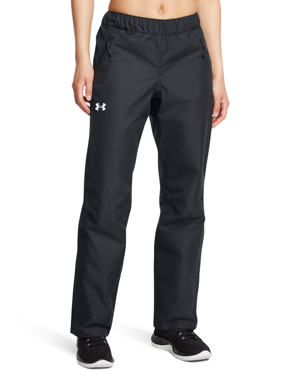 UA Stormproof Lined Women's Rain Pants - Blue