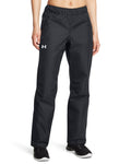UA Stormproof Lined Women's Rain Pants - Black