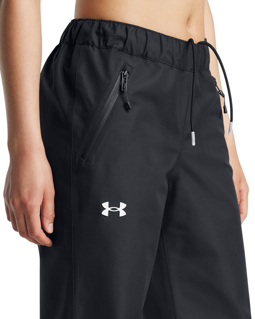 UA Stormproof Lined Women's Rain Pants - Blue