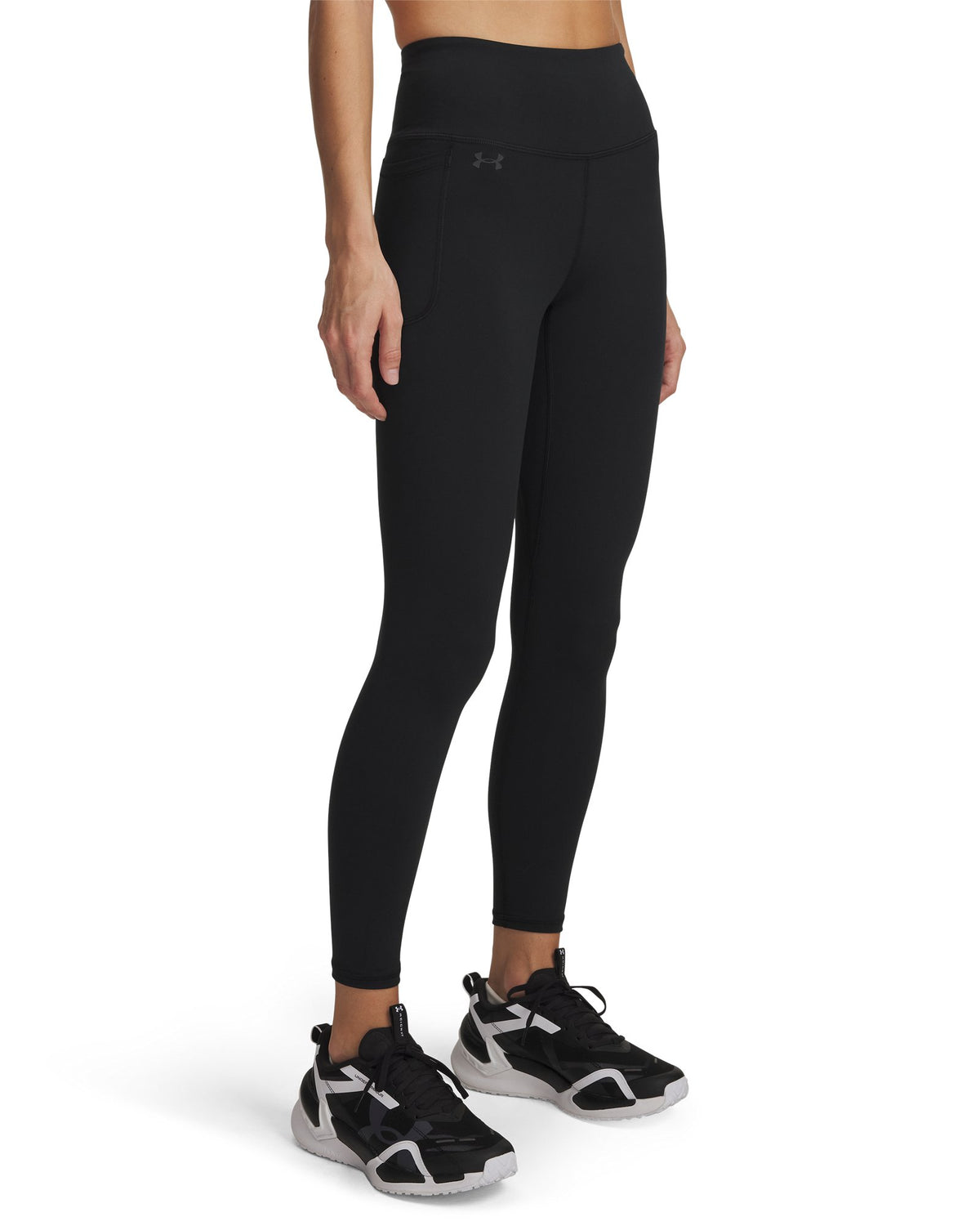 UA Motion Women's Ankle Leggings - Black