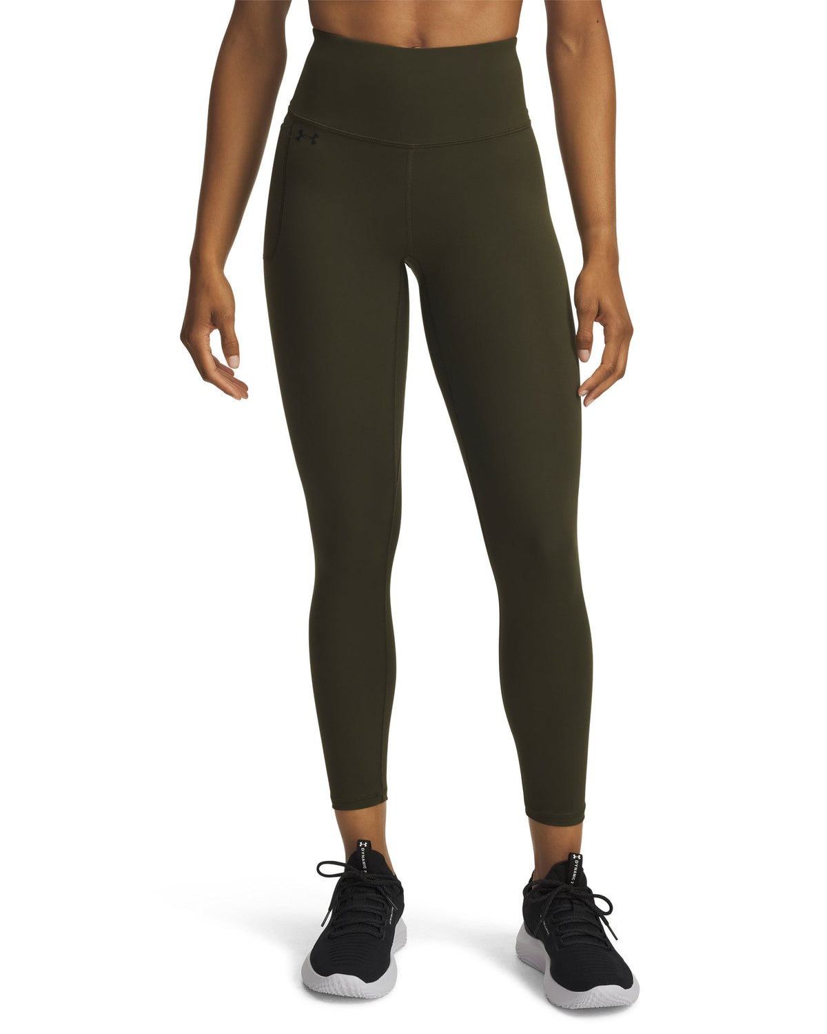 UA Motion Women's Ankle Leggings - Green