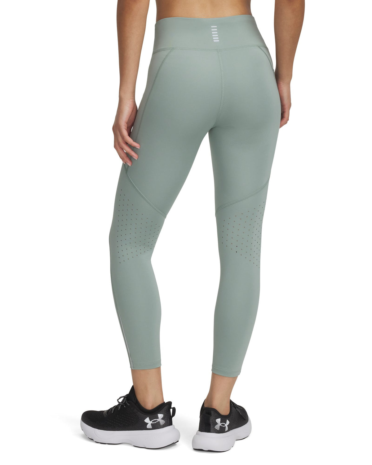 UA Launch Women's Ankle Tights - Green