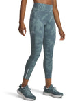 UA Launch Printed Women's Ankle Tights - Blue