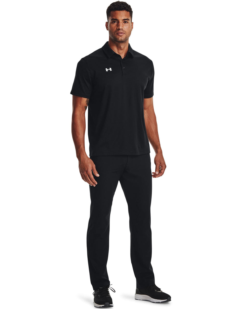 UA Tech™ Men's Team Polo - Black