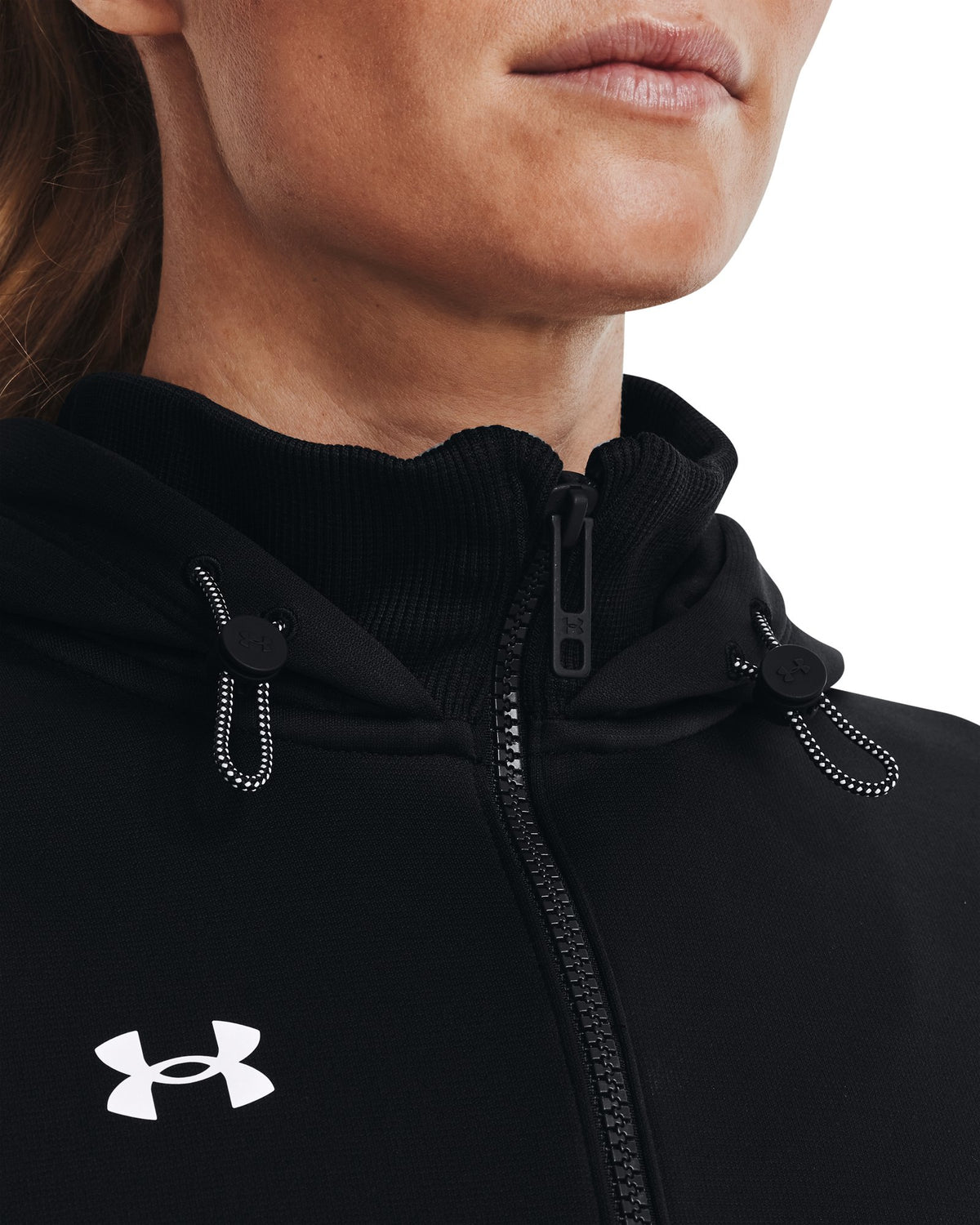 Armour Fleece® Storm Women's Full-Zip - Black