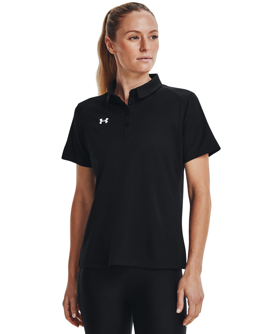 UA Tech™ Team Women's Polo - Black