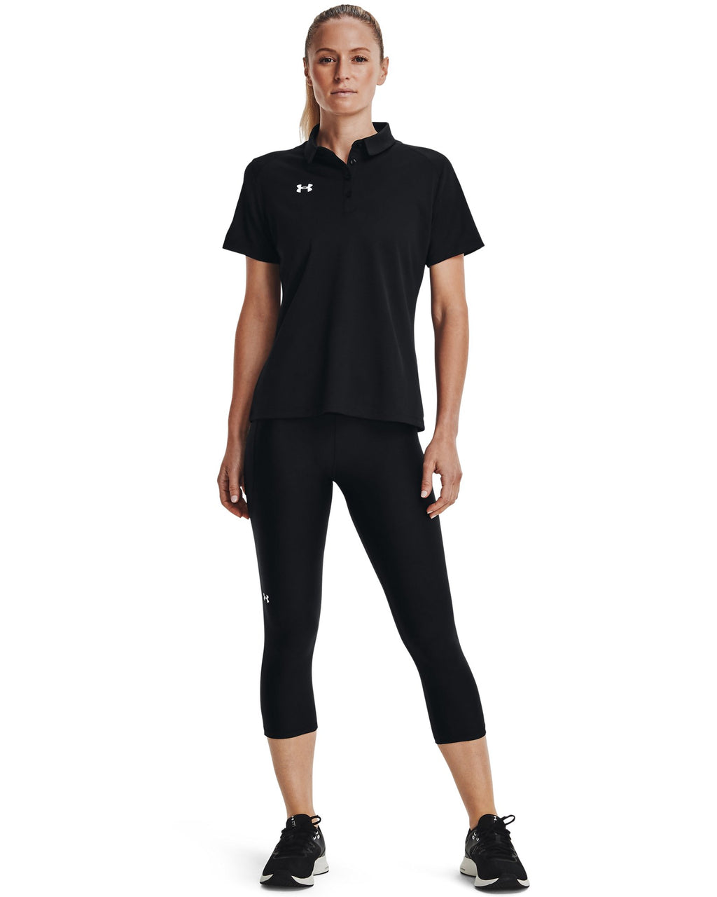 UA Tech™ Team Women's Polo - Black