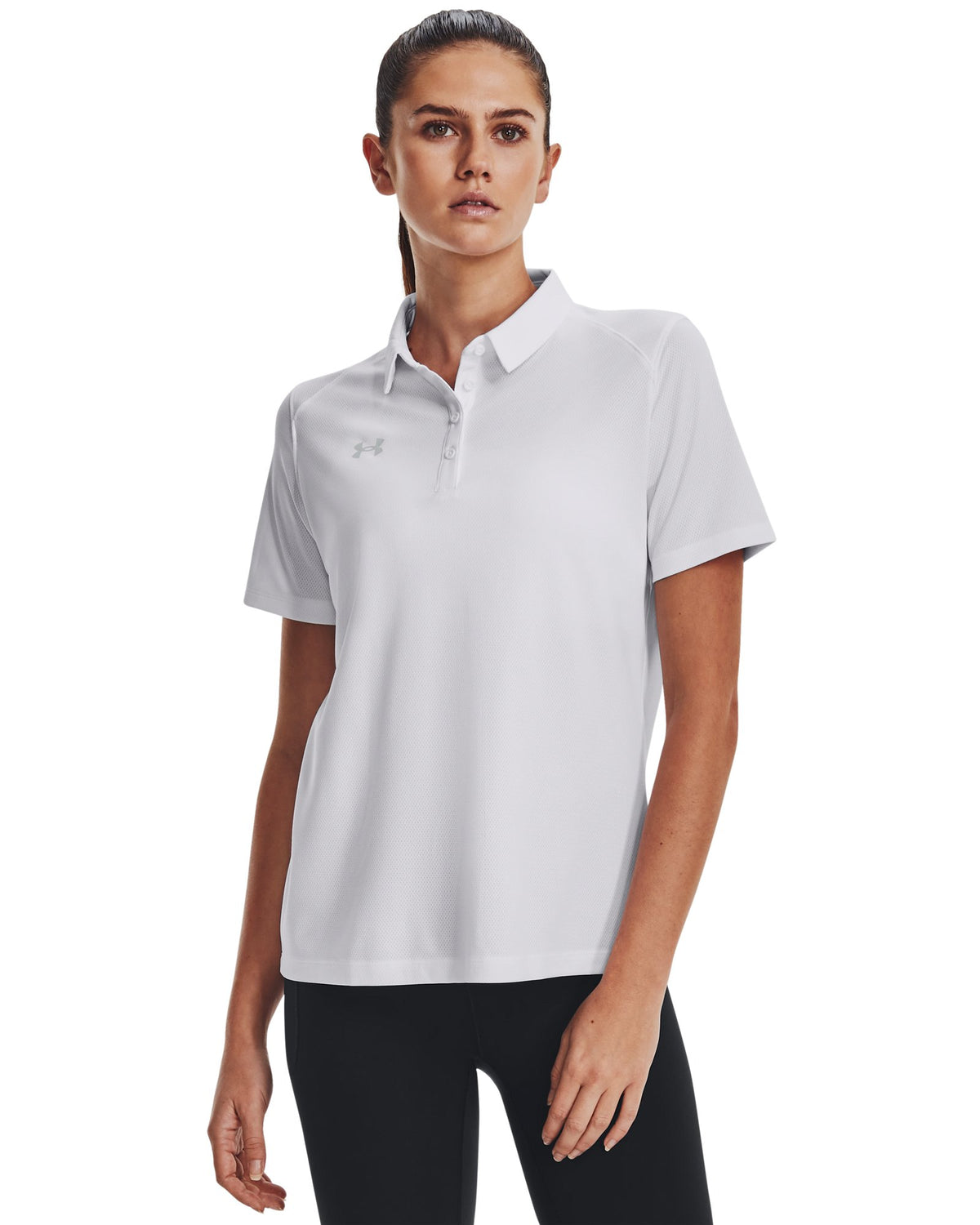 UA Tech™ Team Women's Polo - White