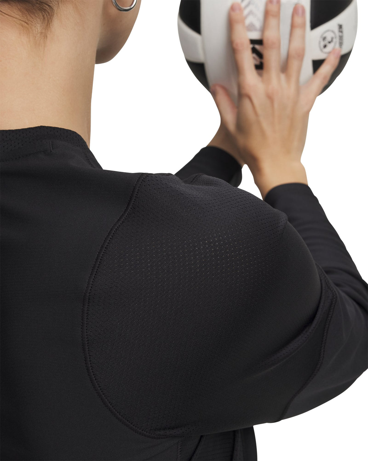 UA Powerhouse 2.0 Women's Volleyball Long Sleeve Jersey - Black