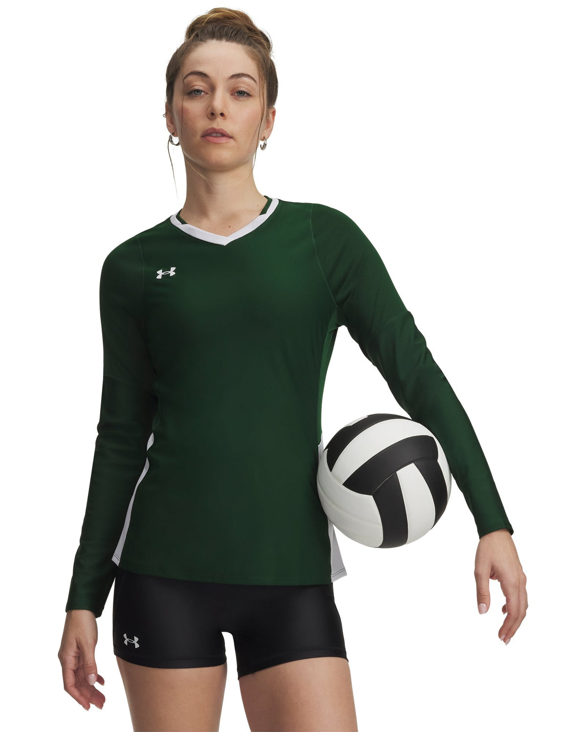 UA Powerhouse 2.0 Women's Volleyball Long Sleeve Jersey - Green