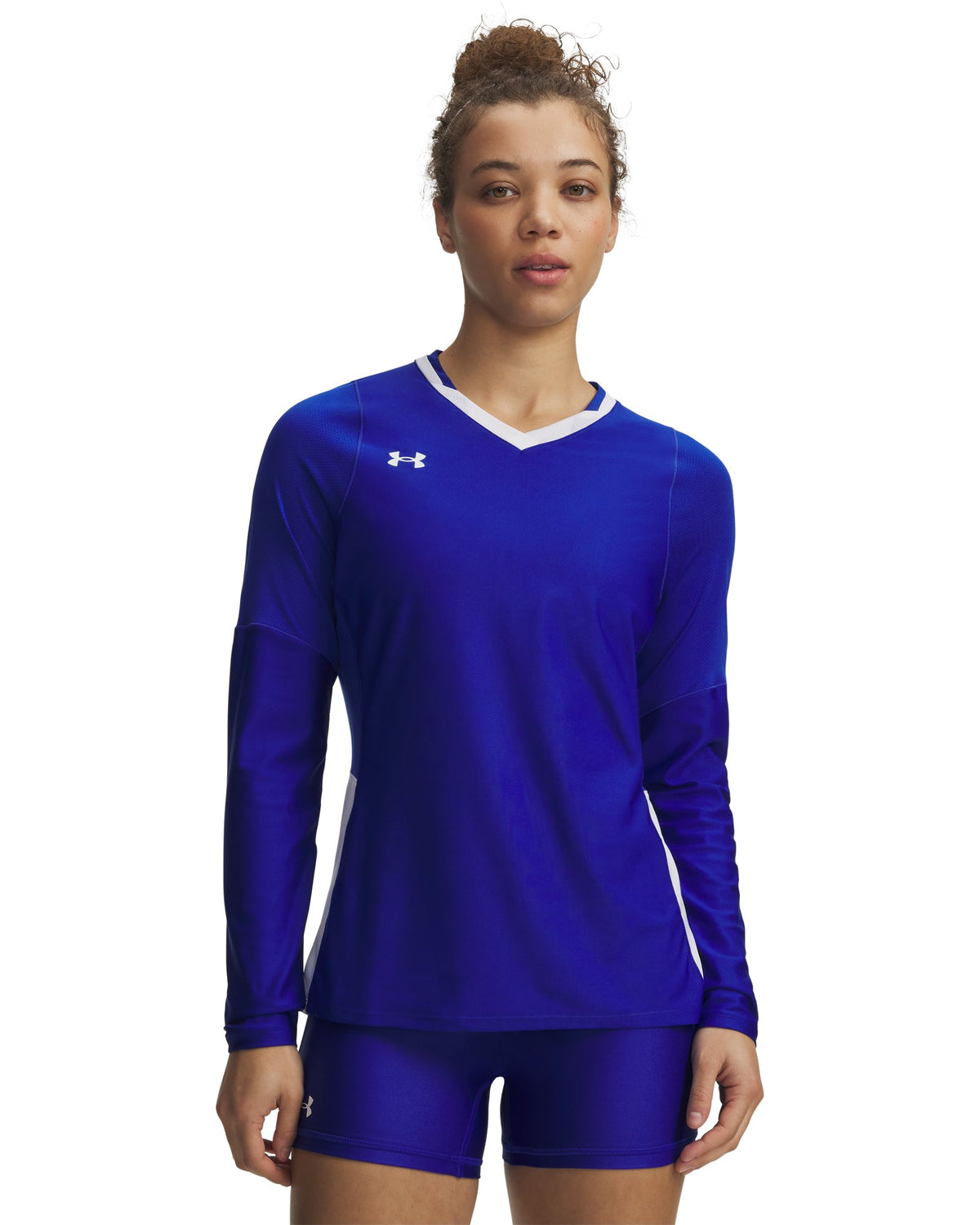 UA Powerhouse 2.0 Women's Volleyball Long Sleeve Jersey - Blue
