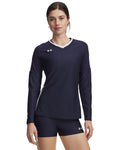 UA Powerhouse 2.0 Women's Volleyball Long Sleeve Jersey - Blue