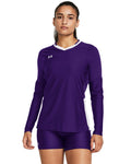 UA Powerhouse 2.0 Women's Volleyball Long Sleeve Jersey - Purple