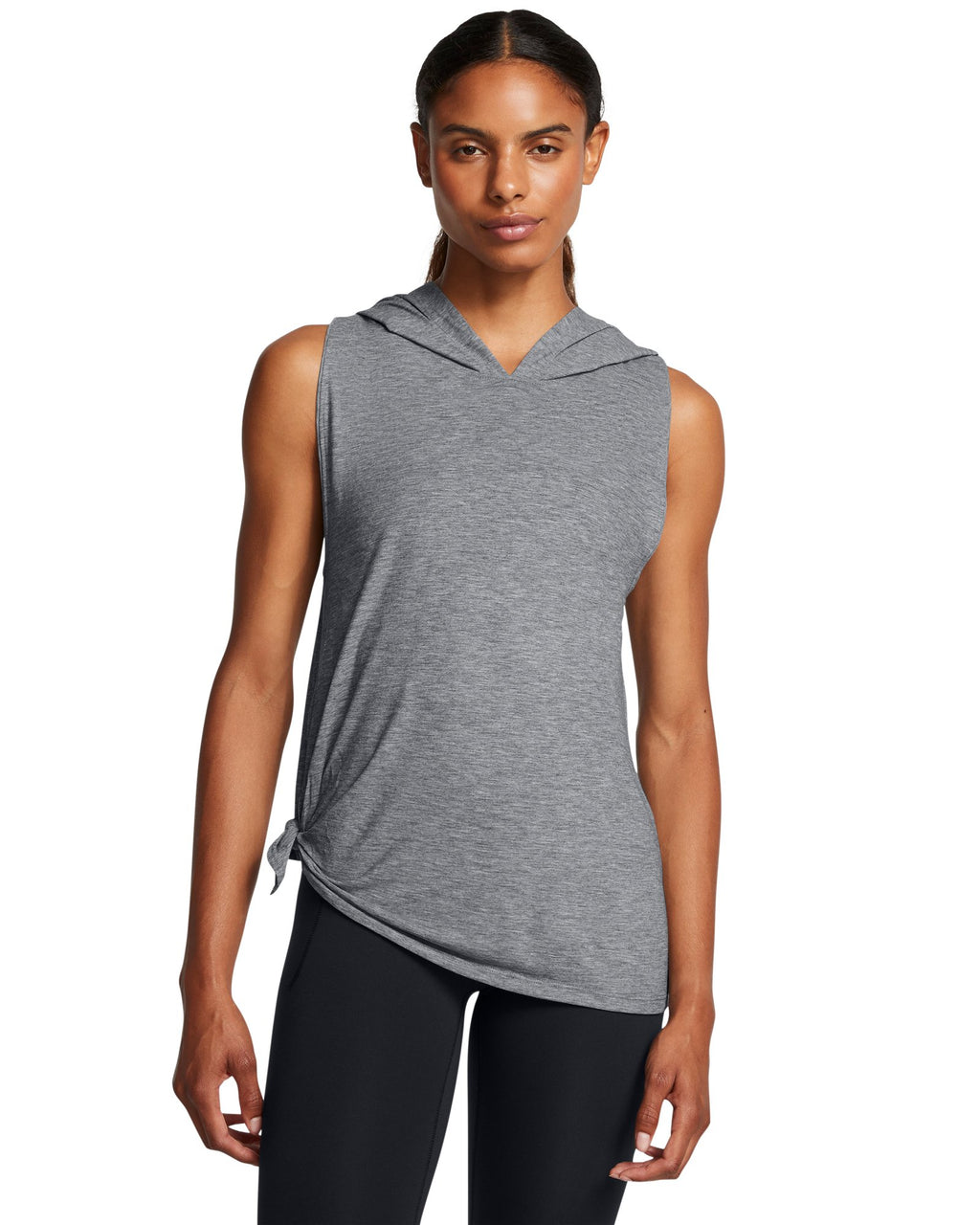 Women's UA Breathe Sleeveless Hoodie null - Black