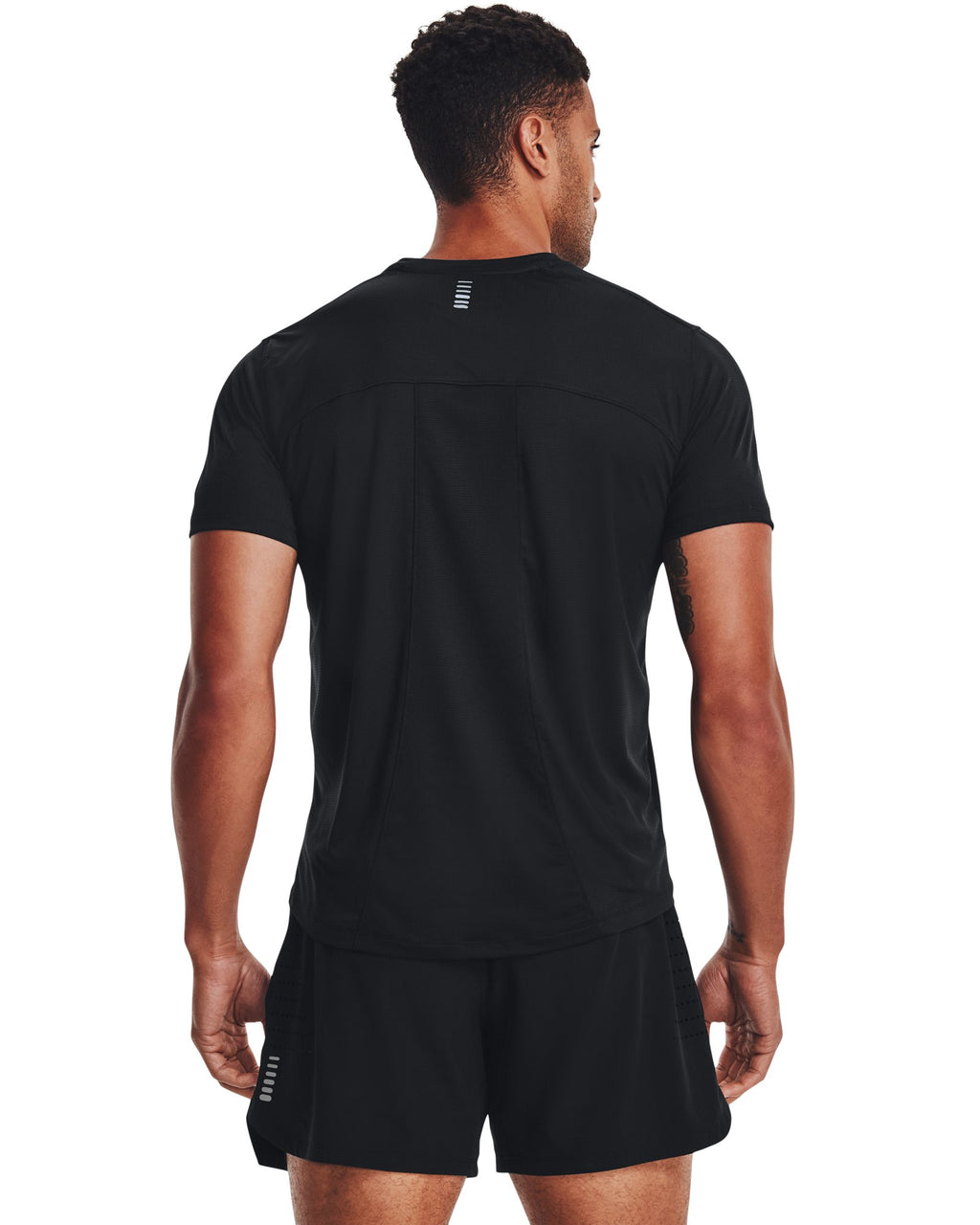 UA CoolSwitch Run Men's Short Sleeve - Black