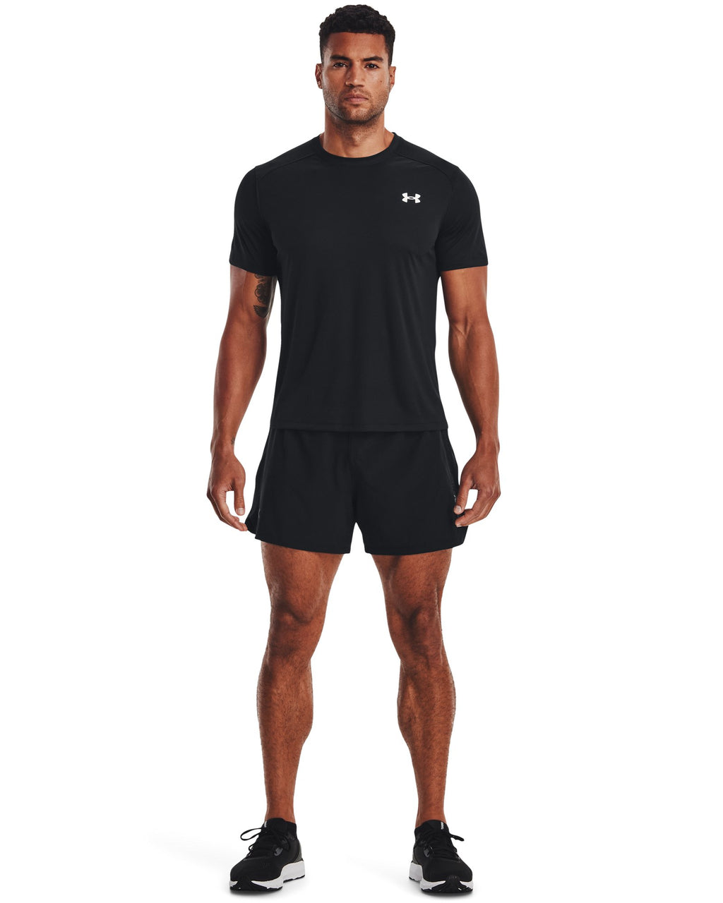 UA CoolSwitch Run Men's Short Sleeve - Black