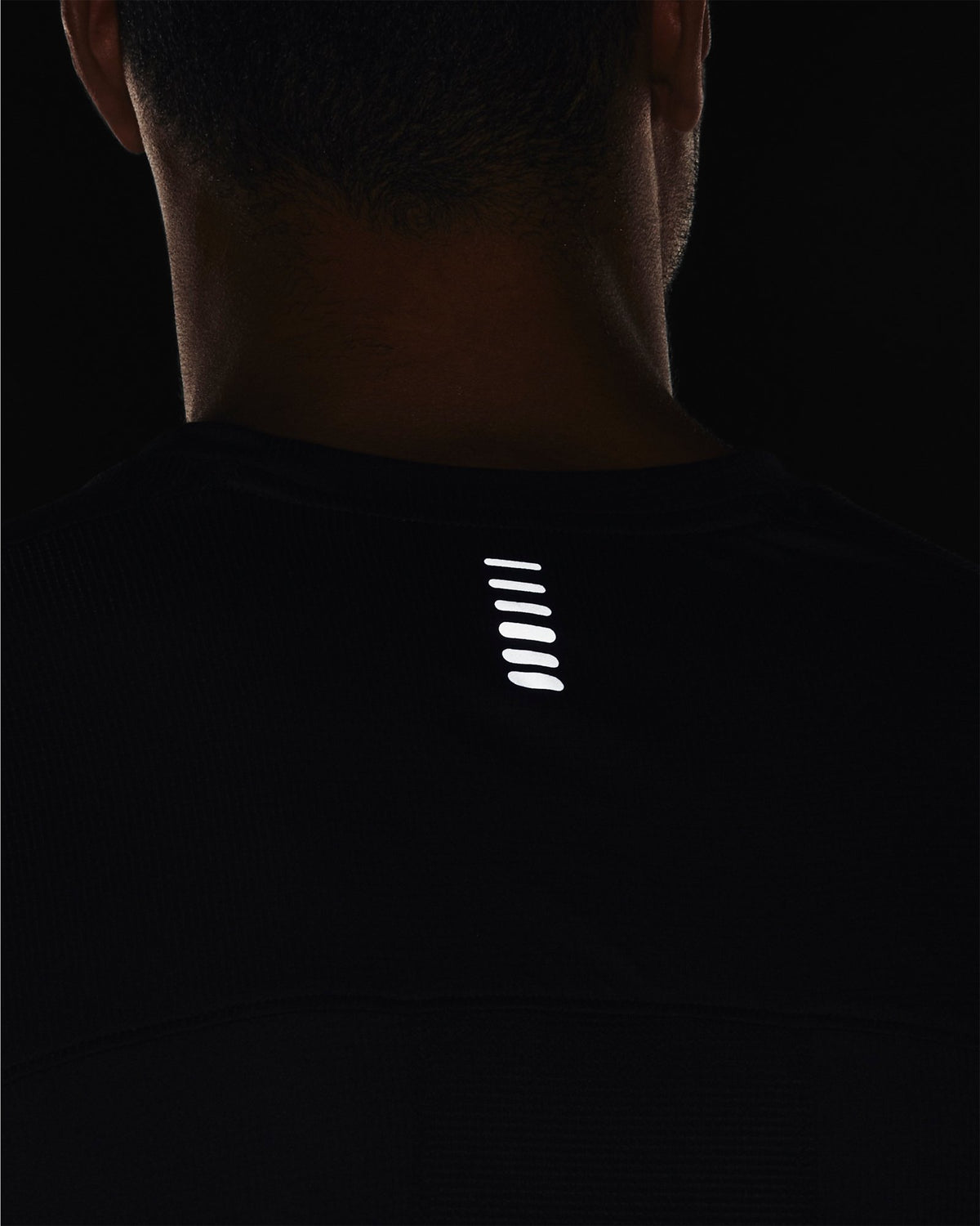 UA CoolSwitch Run Men's Short Sleeve - Black