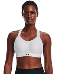 UA Continuum High Women's Sports Bra - White