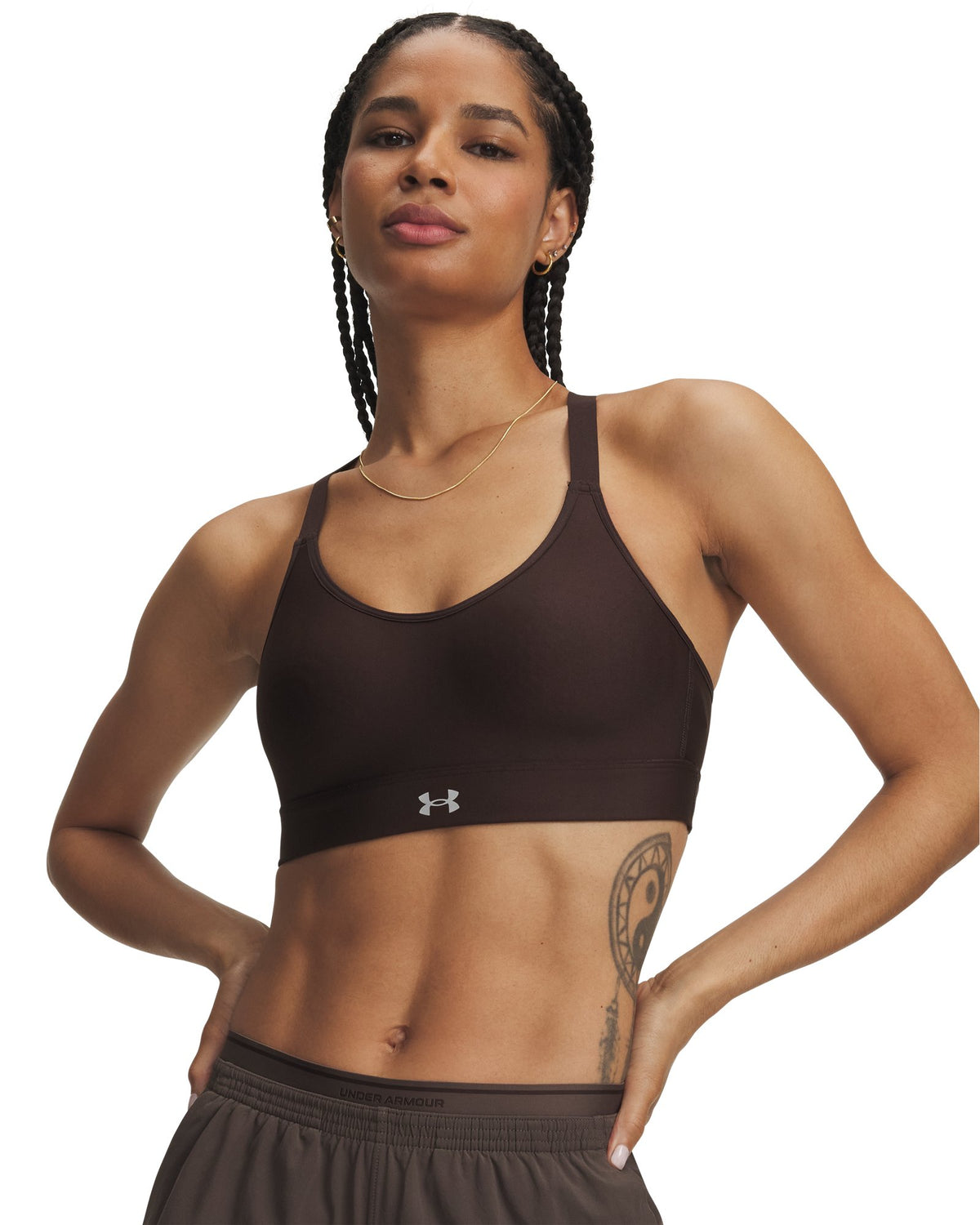 UA Continuum Mid Women's Sports Bra - Blue